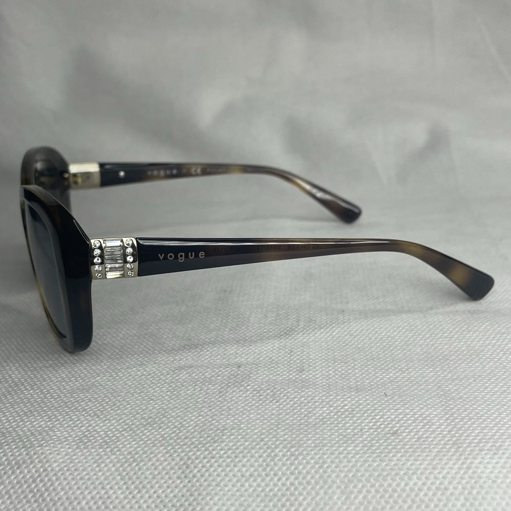 Vogue Cat Eye Jewel Tortoise Eye Glasses FRAME ONLY VO2943-SB W656/T5 55-17-135 - Picture 3 of 16